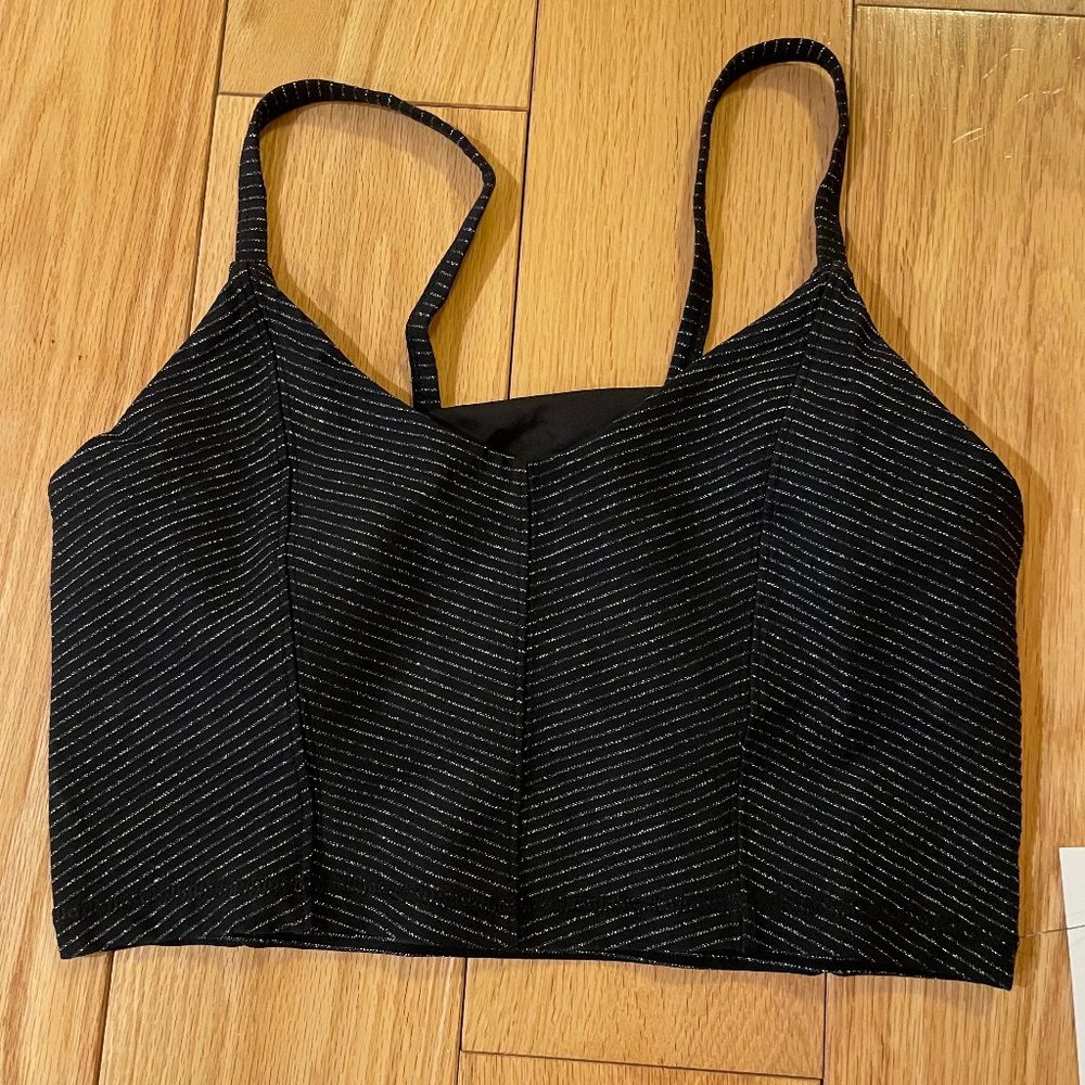 Glyder Charge Bra Black/Gold Shimmer